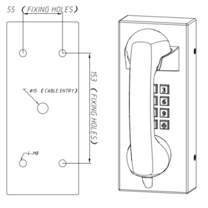 JR202-FK Telefono Antivandalico Vozell - Image 12